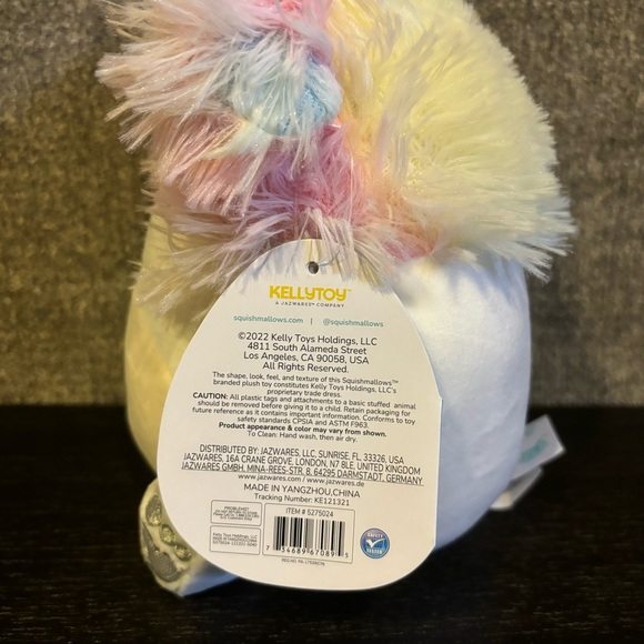 Zaylee Bigfoot Squishmallow 7.5” - Picture 5 of 6